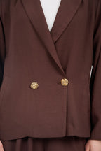 Relaxed Suit – Blazer & Wide-Leg Pants Set