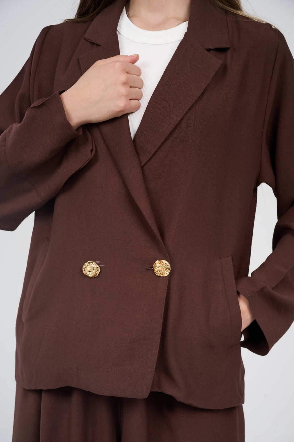 Relaxed Suit – Blazer & Wide-Leg Pants Set
