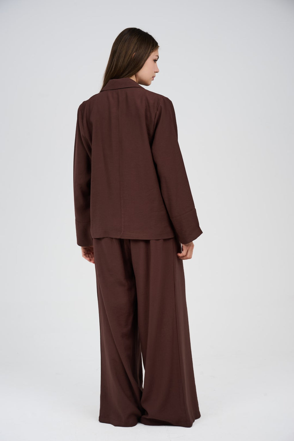 Relaxed Suit – Blazer & Wide-Leg Pants Set