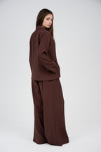 Relaxed Suit – Blazer & Wide-Leg Pants Set