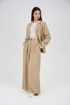 Relaxed Suit – Blazer & Wide-Leg Pants Set