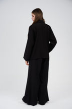 Relaxed Suit – Blazer & Wide-Leg Pants Set