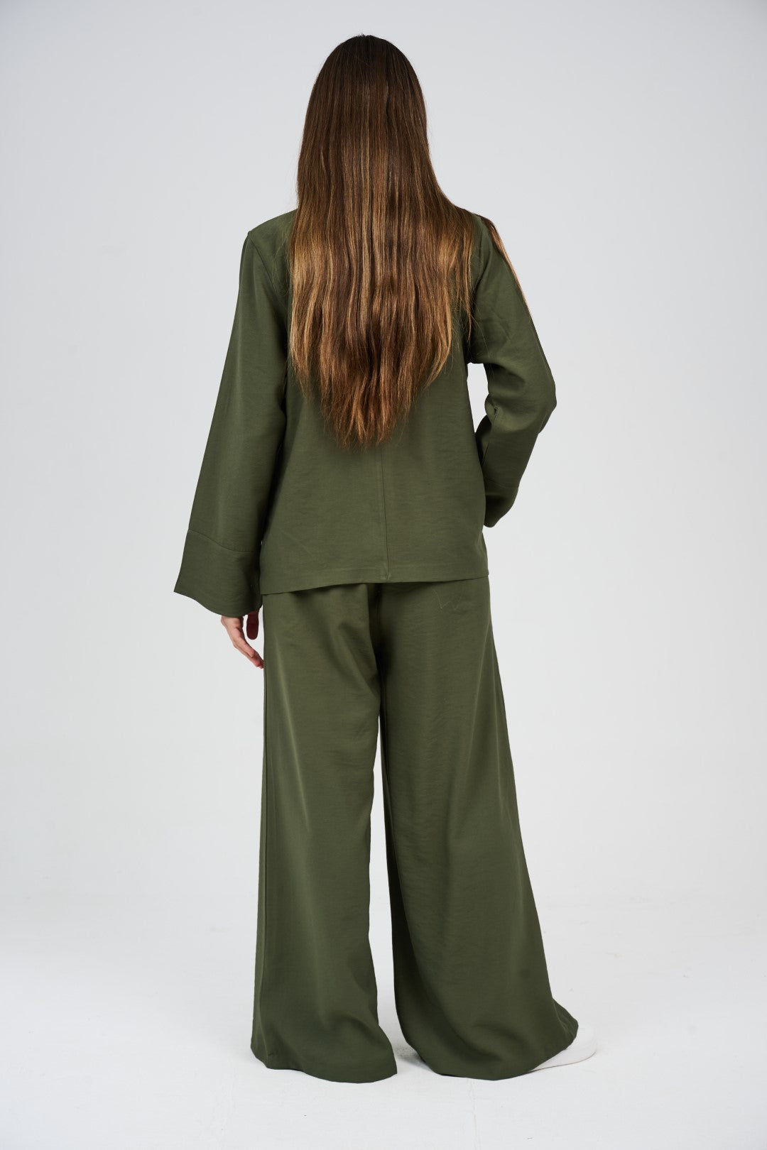 Relaxed Suit – Blazer & Wide-Leg Pants Set