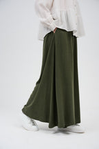 Linen Wide Leg Palazzo Pants