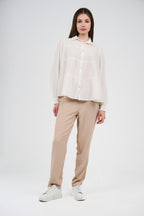 Tailored Cigarette Pants (Slim Straight Tapered Trousers)
