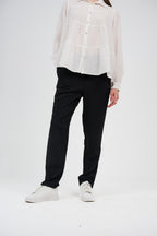 Tailored Cigarette Pants (Slim Straight Tapered Trousers)