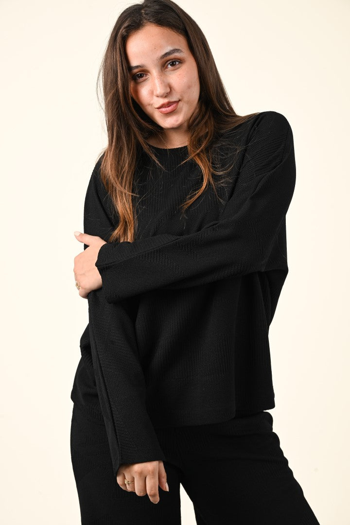 2-Piece Ribbed Knit Co-ord Set