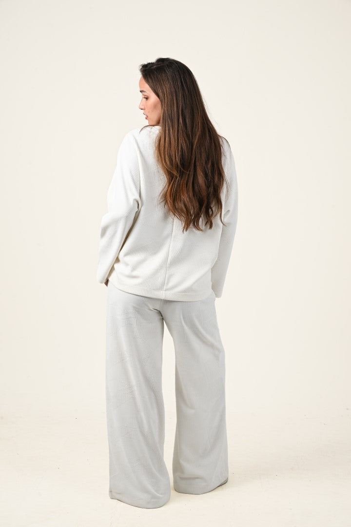 2-Piece Ribbed Knit Co-ord Set