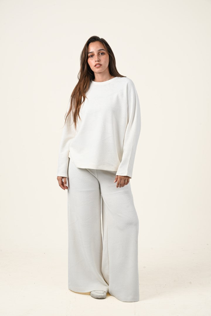 2-Piece Ribbed Knit Co-ord Set