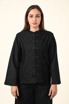 2-Piece Oriental Button Co-ord Set