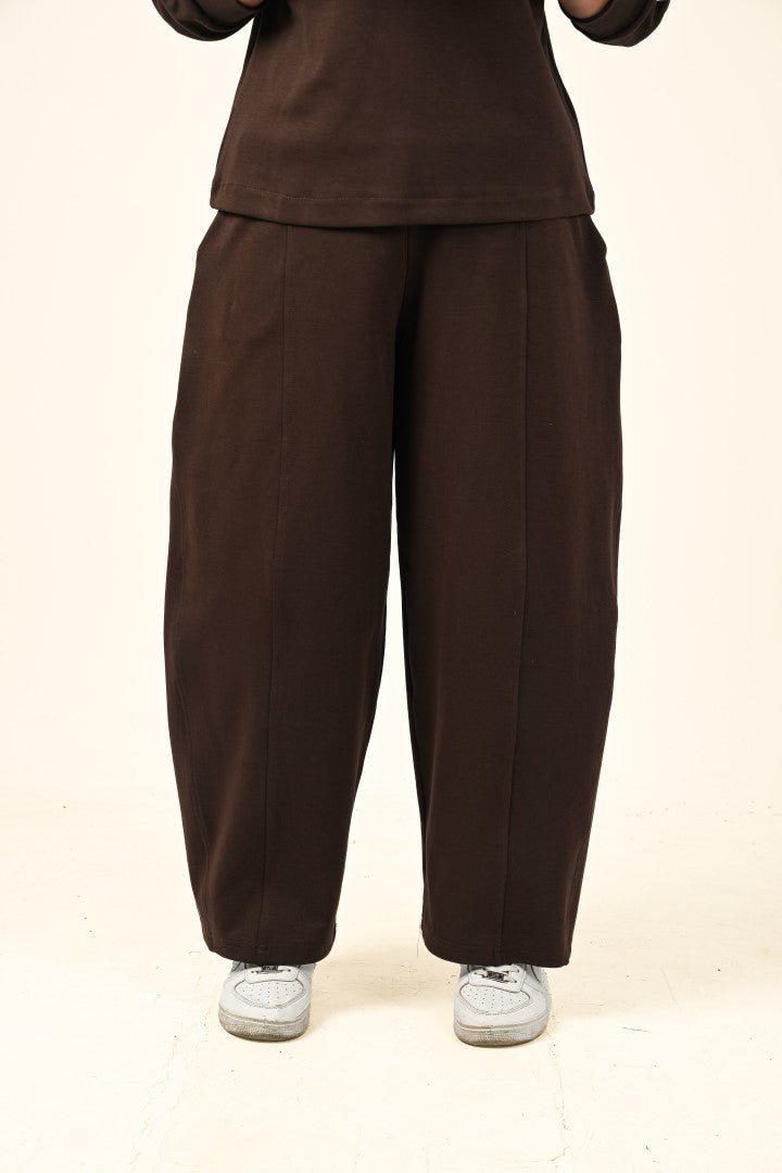 Wide-Leg Casual Pants