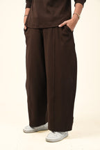 Wide-Leg Casual Pants