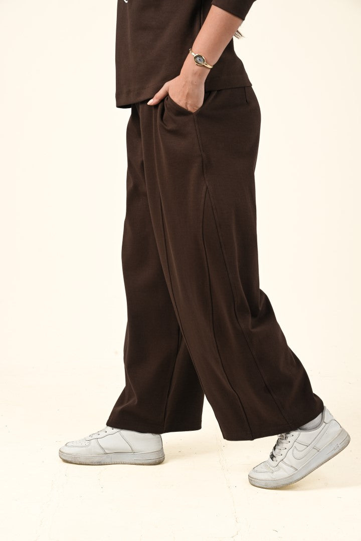 Wide-Leg Casual Pants