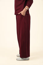 Wide-Leg Casual Pants