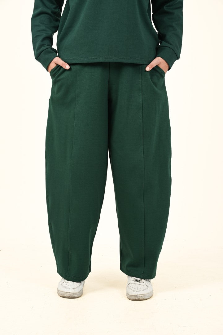 Wide-Leg Casual Pants