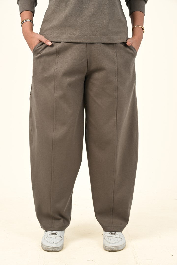 Wide-Leg Casual Pants