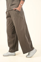 Wide-Leg Casual Pants