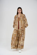 فستان نسائي طويل بتصميم انسيابي796