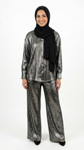 Women’s Shimmer Evening Two-Piece Set
