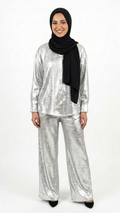 Women’s Shimmer Evening Two-Piece Set